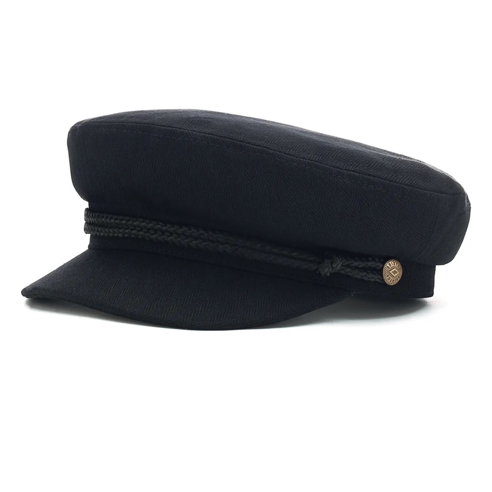 Brixton fiddler fisherman cap. Worn a few times but was small.